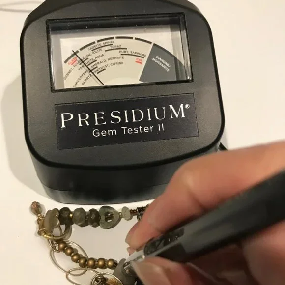 Orly Hagai Antique Gold-Tone Semi Precious Stone Bead Bracelet - Picture 5 of 11